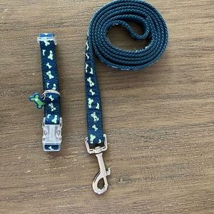NWOT Dog Collar and Leash